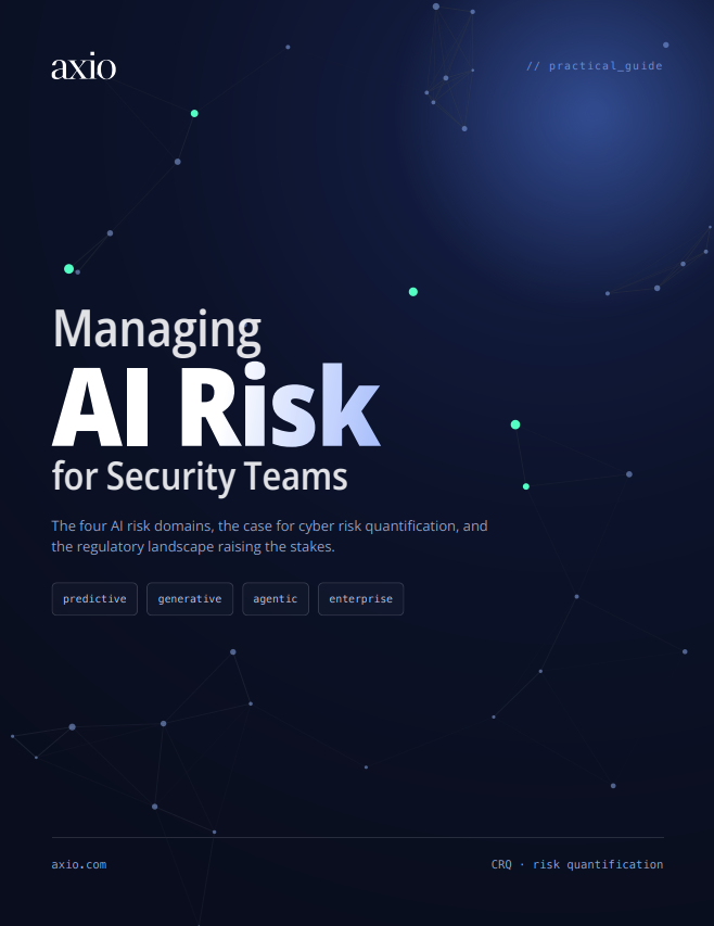 eBook Cover Page Managing AI Risk